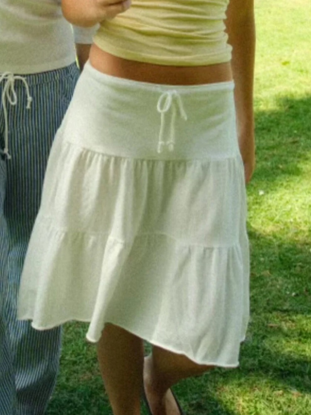 Brandy Melville Navy Skirt